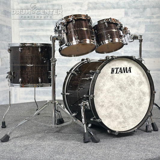 Tama Star Maple 4pc Drum Set 22/10/12/16 Charcoal Brown Paraiso - Drum Center Of Portsmouth