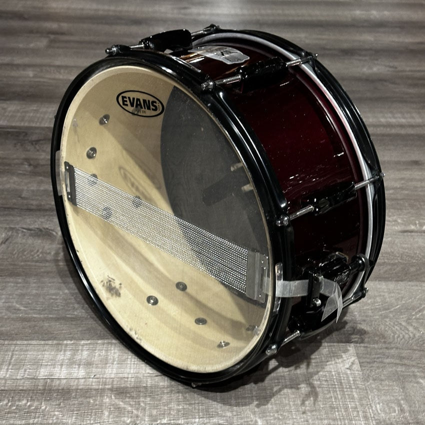 Used Pearl Export Series 4pc Drum Set Cranberry Red - Fair - Drum Center Of Portsmouth