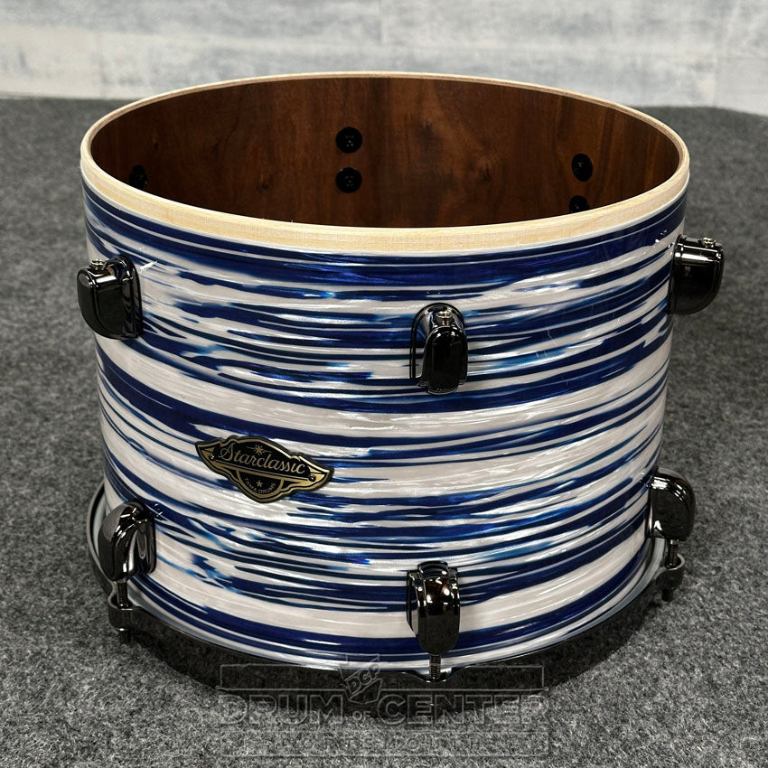 Tama Starclassic Walnut/Birch 5pc Drum Set w/22BD Blue & White Oyster - Drum Center Of Portsmouth