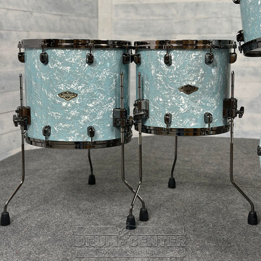 Tama Starclassic Walnut/Birch 5pc Drum Set w/22BD Ice Blue Pearl - Drum Center Of Portsmouth