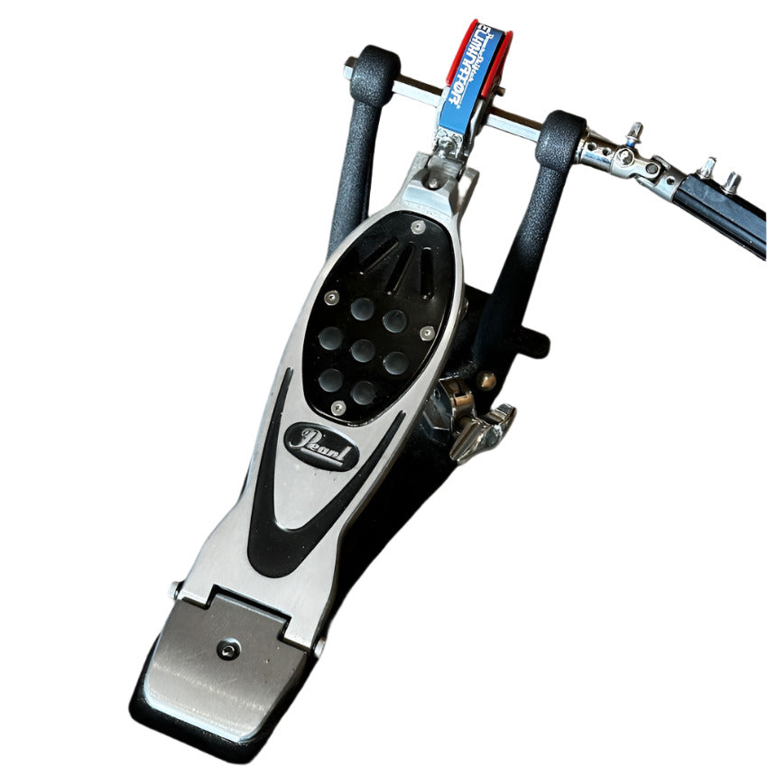 Used Pearl Eliminator Redline Double Bass Drum Pedal Belt Drive - Very Good - Drum Center Of Portsmouth