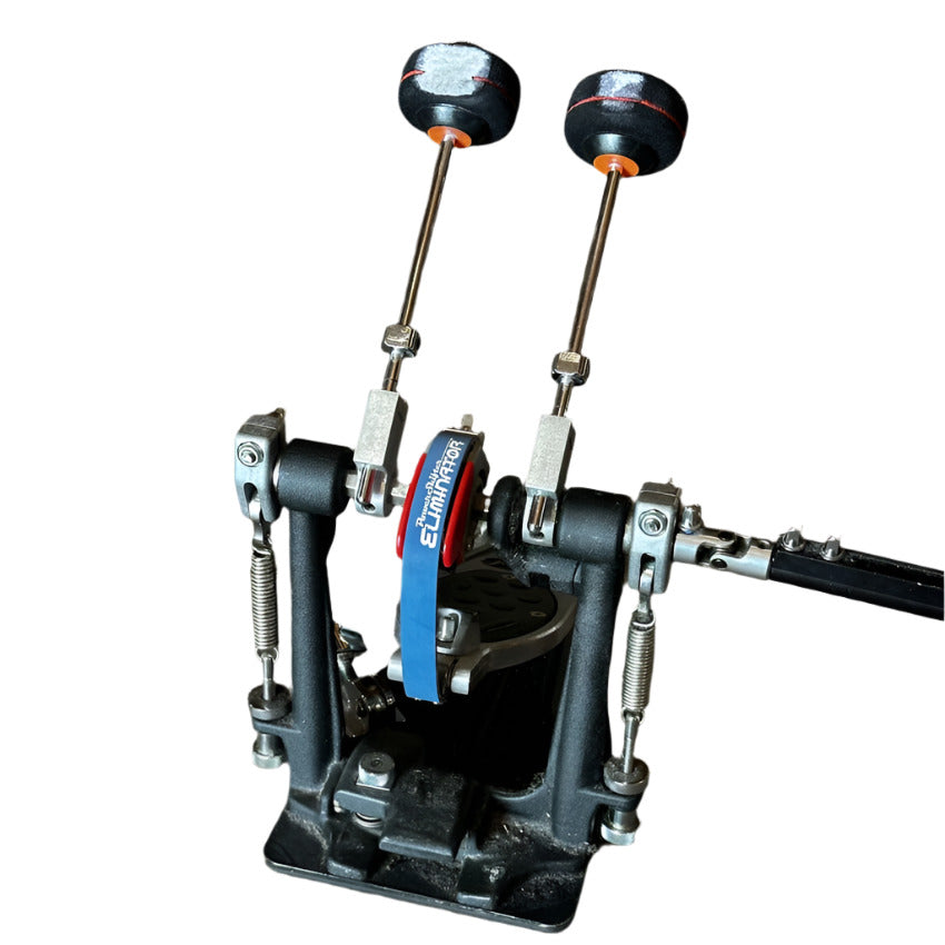 Used Pearl Eliminator Redline Double Bass Drum Pedal Belt Drive - Very Good - Drum Center Of Portsmouth