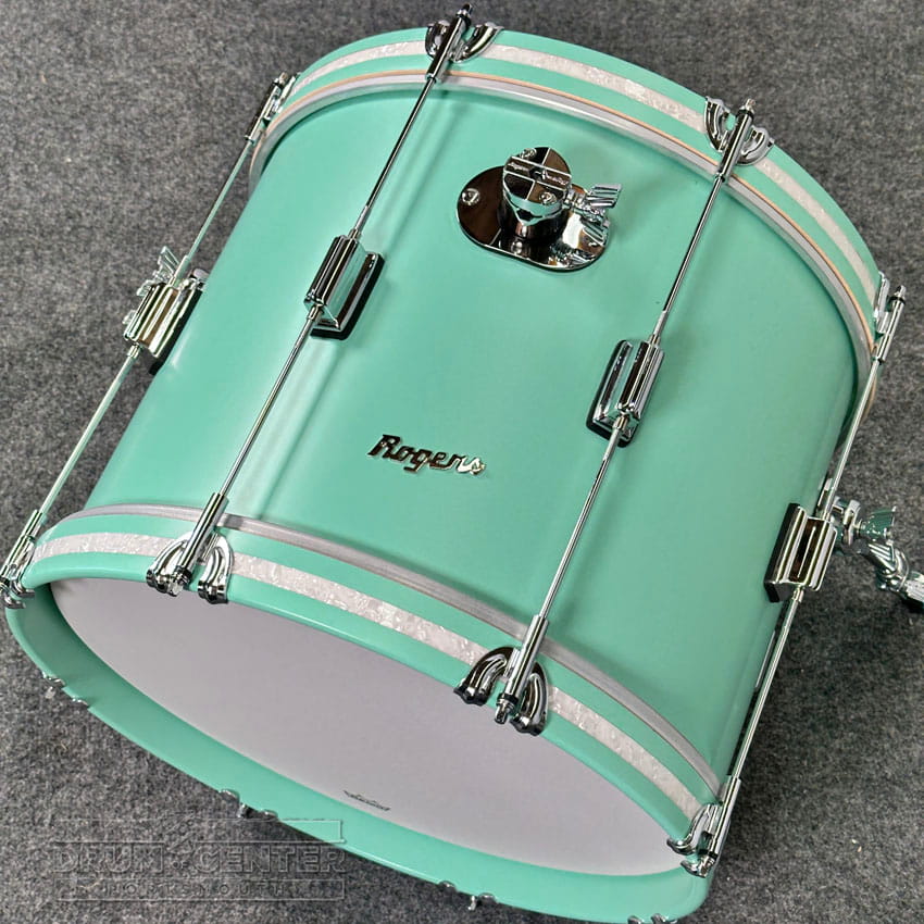 Rogers Tower 3pc Drum Set Seafoam Green 18/12/14 - Drum Center Of Portsmouth