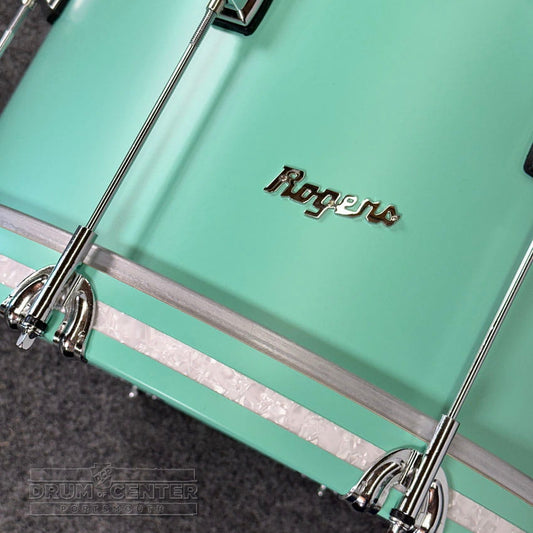 Rogers Tower 3pc Drum Set Seafoam Green 18/12/14 - Drum Center Of Portsmouth