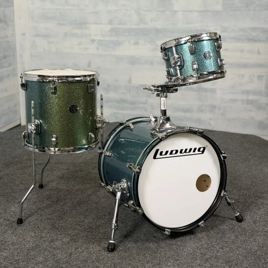 Used Ludwig Breakbeats 3pc Drum Set - Good - Drum Center Of Portsmouth