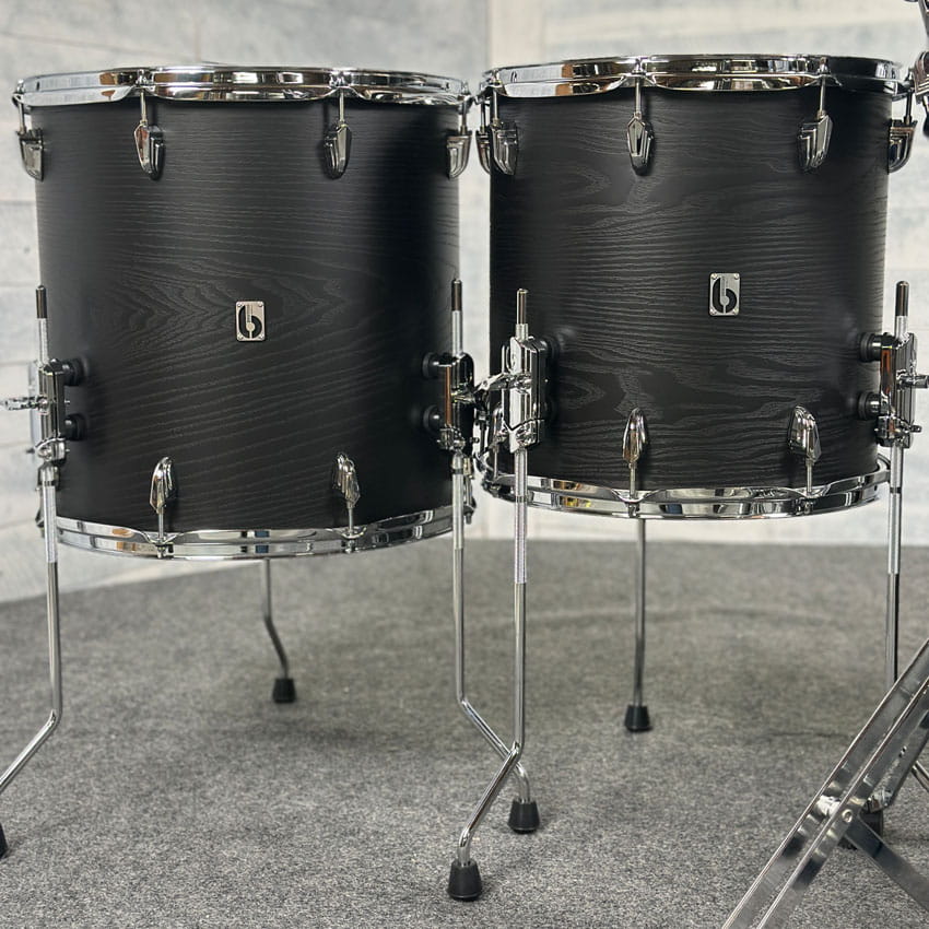 British Drum Company Raven 5pc Drum Set DEMO MODEL - Drum Center Of Portsmouth
