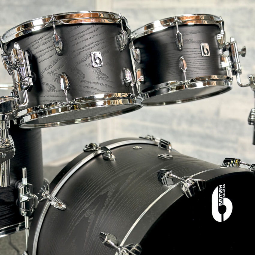 British Drum Company Raven 5pc Drum Set DEMO MODEL - Drum Center Of Portsmouth