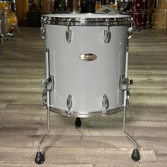 Used Pearl Masters Maple Pure 4pc Drum Set Putty Gray - Very Good - Drum Center Of Portsmouth