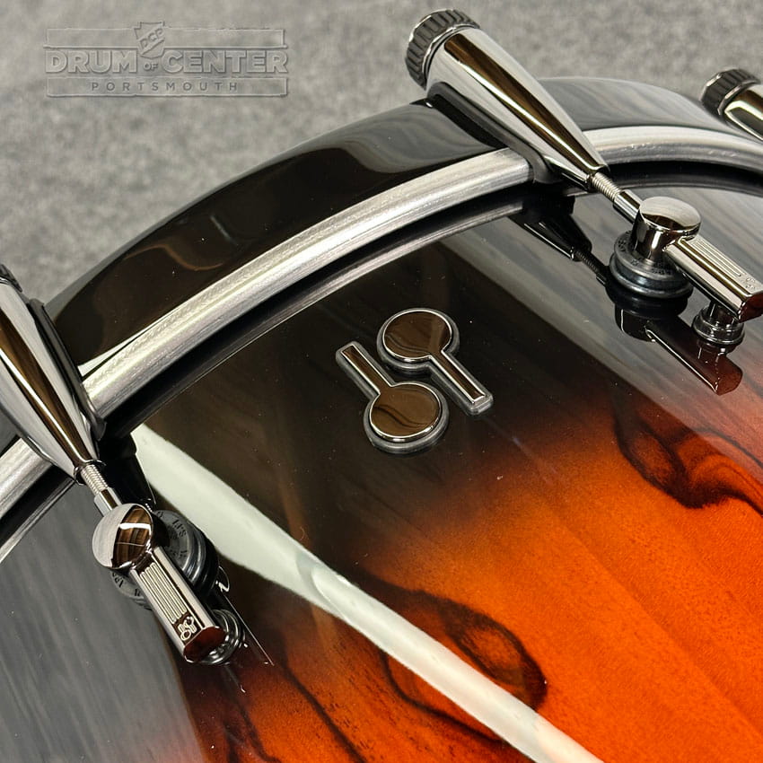 Sonor SQ2 Beech 5pc Drum Set Black to Red Burst over African Marble Gloss - Drum Center Of Portsmouth