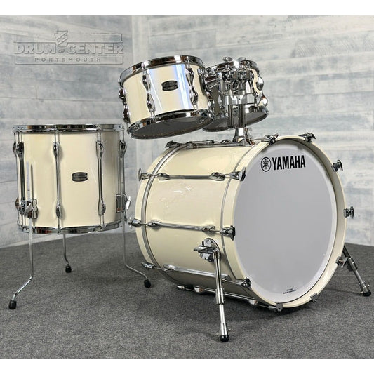 Yamaha Recording Custom 4pc Drum Set 22/10/12/16 Polar White - Drum Center Of Portsmouth