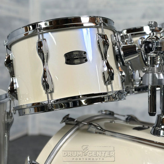 Yamaha Recording Custom 4pc Drum Set 22/10/12/16 Polar White - Drum Center Of Portsmouth