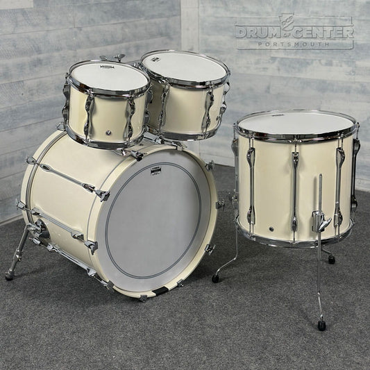 Yamaha Recording Custom 4pc Drum Set 22/10/12/16 Polar White - Drum Center Of Portsmouth