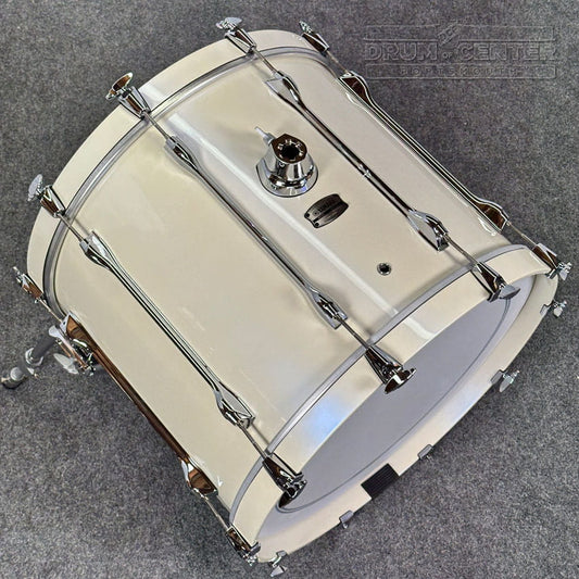 Yamaha Recording Custom 5pc Drum Set 22/10/12/14/16 Polar White - Drum Center Of Portsmouth