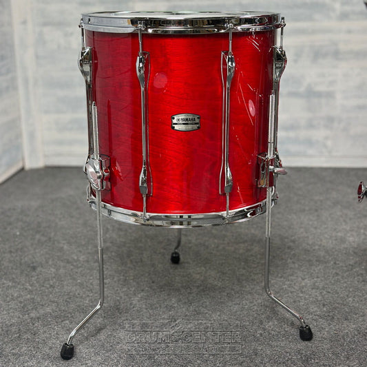 Yamaha Recording Custom 4pc Drum Set 22/10/12/16 Red Autumn - Drum Center Of Portsmouth