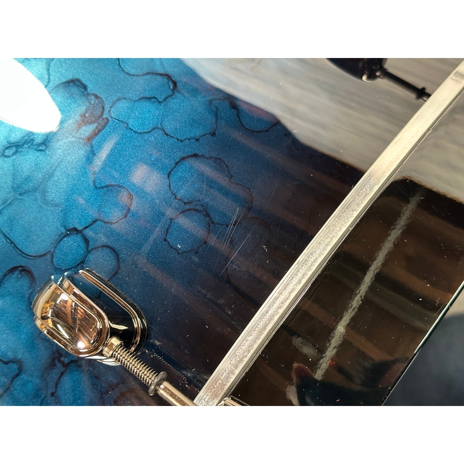 Tama Starclassic Bubinga 5pc Drum Set Blue Swell Burst - Made in Japan! - Drum Center Of Portsmouth