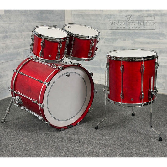 Yamaha Recording Custom 4pc Drum Set 22/10/12/16 Red Autumn - Drum Center Of Portsmouth