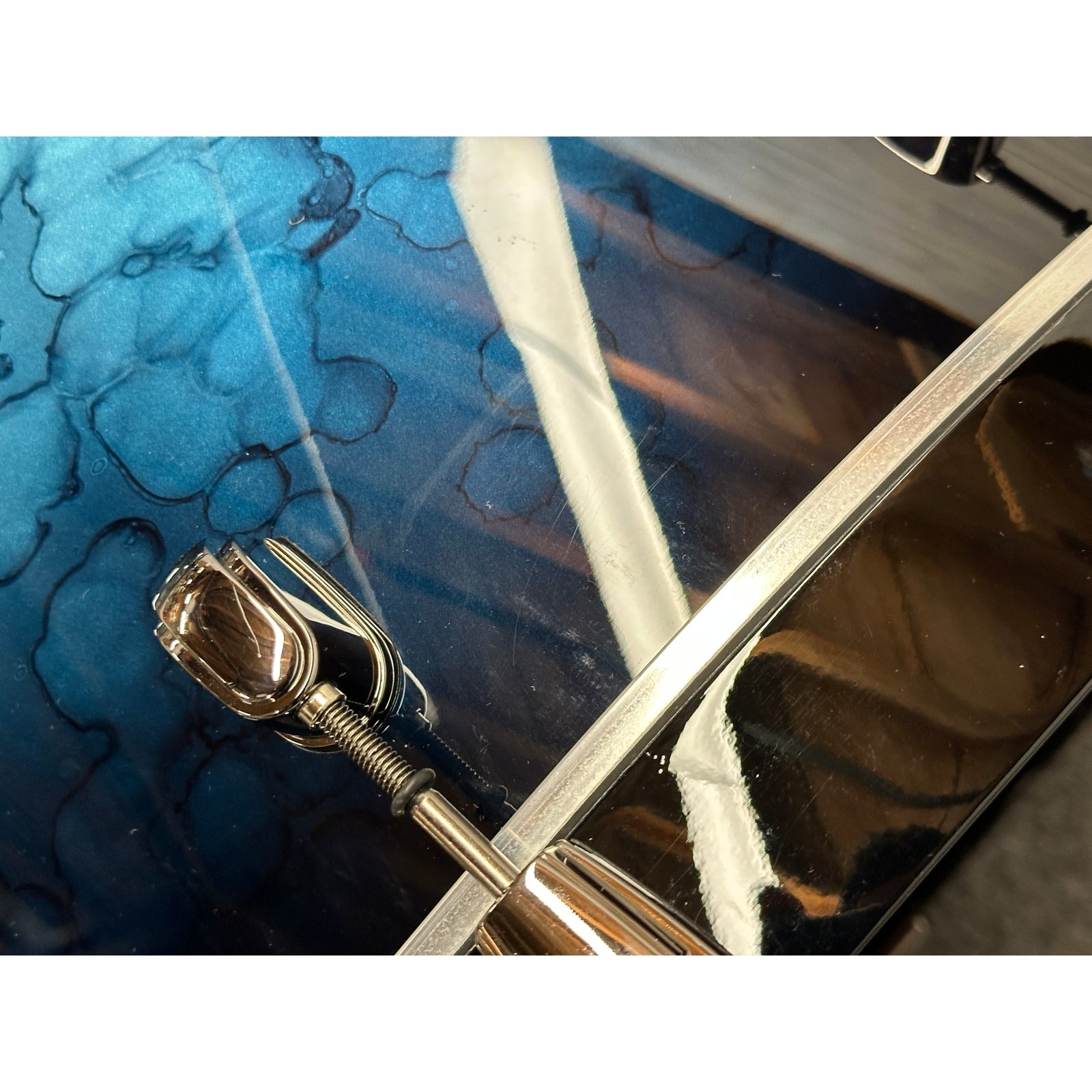 Tama Starclassic Bubinga 5pc Drum Set Blue Swell Burst - Made in Japan! - Drum Center Of Portsmouth