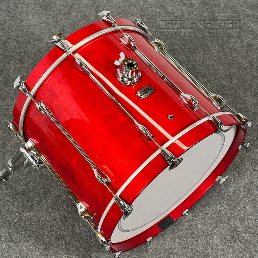 Yamaha Recording Custom 4pc Drum Set 22/10/12/16 Red Autumn - Drum Center Of Portsmouth