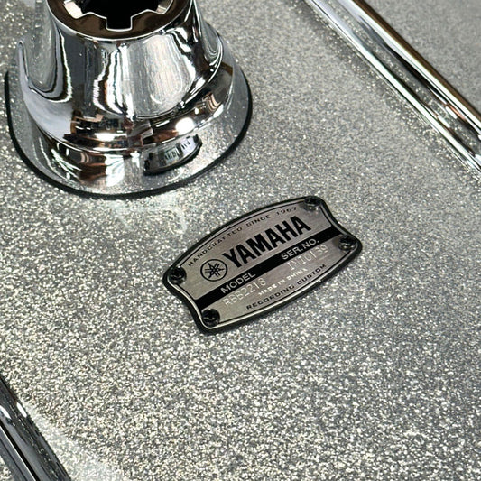 Yamaha Recording Custom 5pc Drum Set 22/10/12/14/16 Silver Sparkle - Drum Center Of Portsmouth