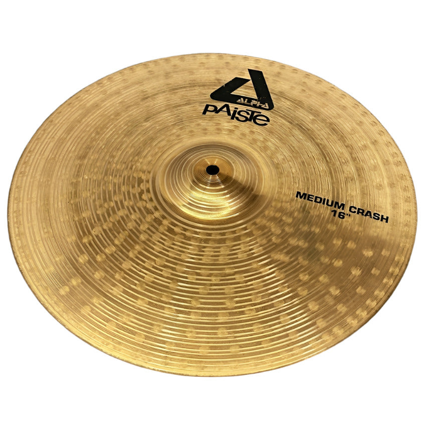 Used Paiste Alpha Medium Crash Cymbal 16" - Fair - Drum Center Of Portsmouth