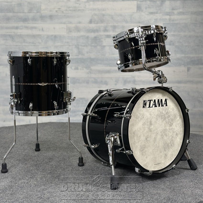 Tama Star Maple 3pc Bop Drum Set Piano Black w/Inlay - Drum Center Of Portsmouth