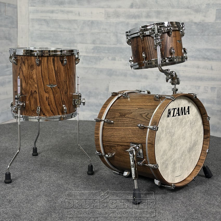 Tama Star Walnut 3pc Bop Drum Set Roasted Japanese Chestnut - Drum Center Of Portsmouth