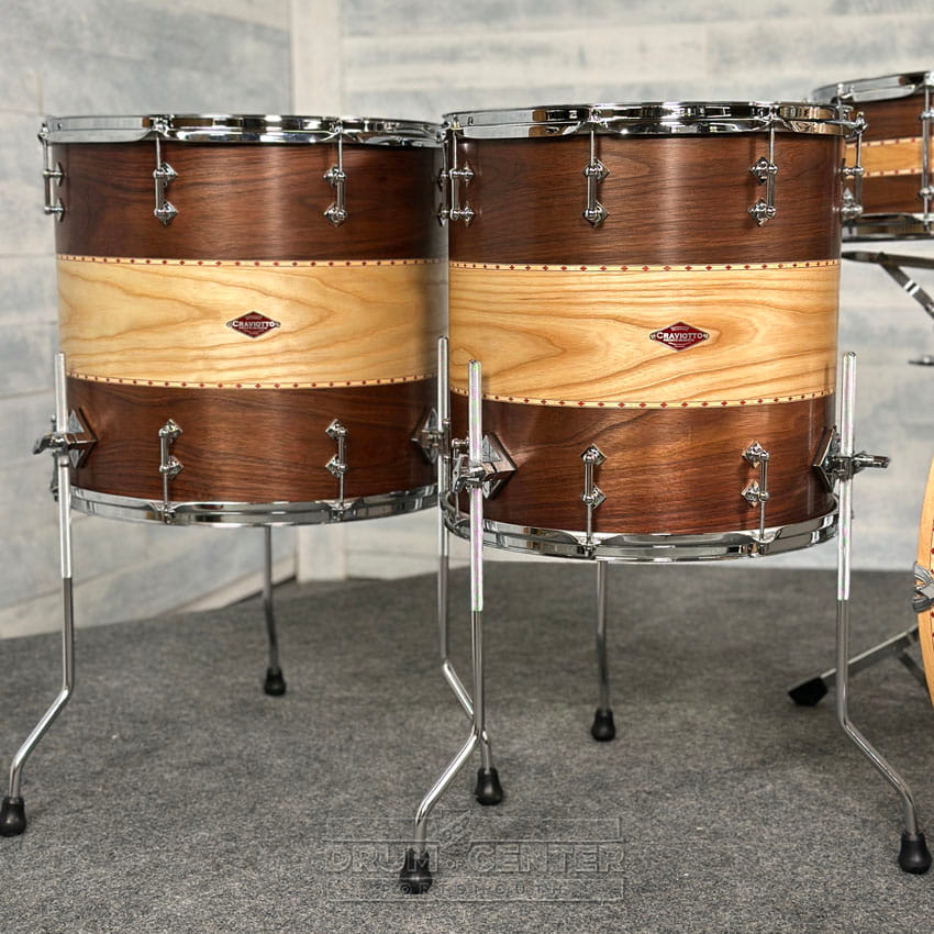 Craviotto Private Reserve Walnut/Ash 5pc Drum Set - Drum Center Of Portsmouth