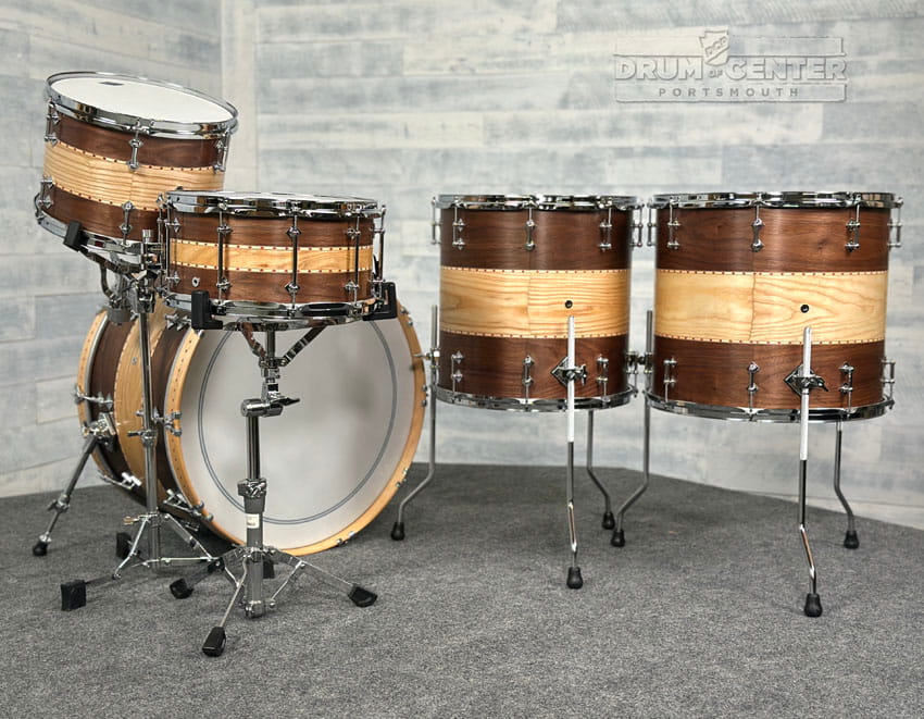 Craviotto Private Reserve Walnut/Ash 5pc Drum Set - Drum Center Of Portsmouth
