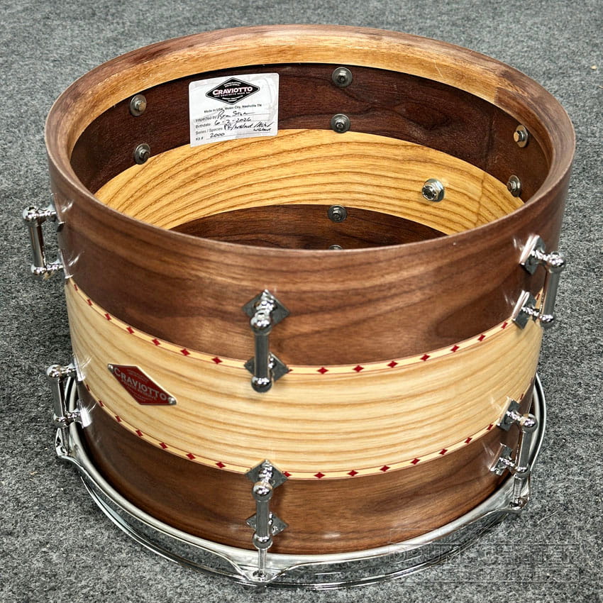 Craviotto Private Reserve Walnut/Ash 5pc Drum Set - Drum Center Of Portsmouth