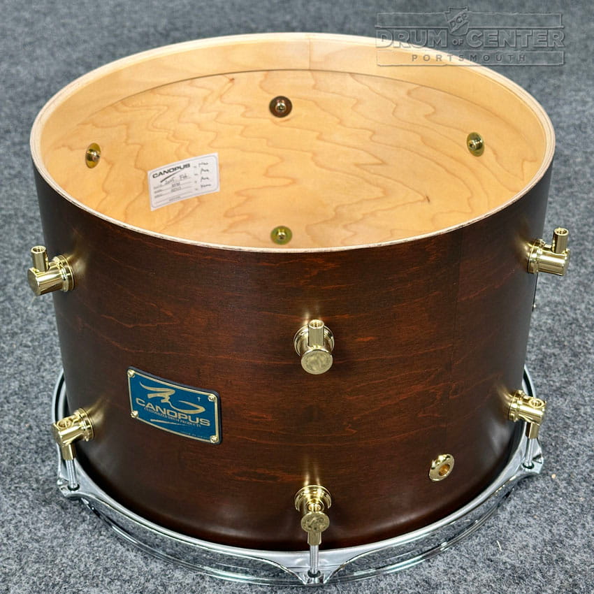 Canopus RFM 3pc Drum Set 22/13/16 Bitter Brown Oil - Drum Center Of Portsmouth