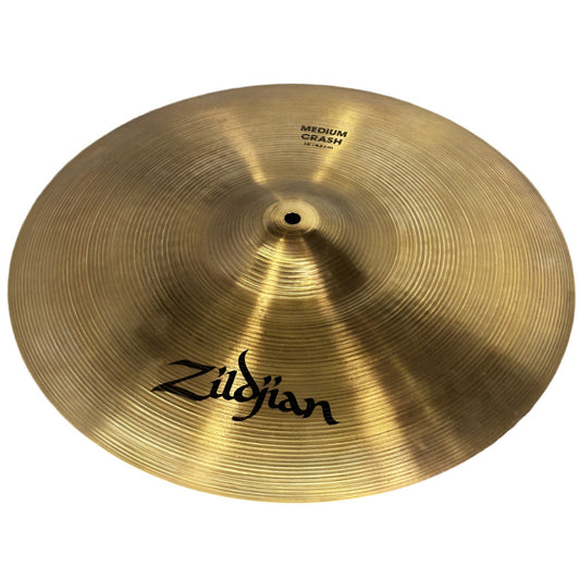 Used Zildjian A Medium Crash Cymbal 18" - Good - Drum Center Of Portsmouth