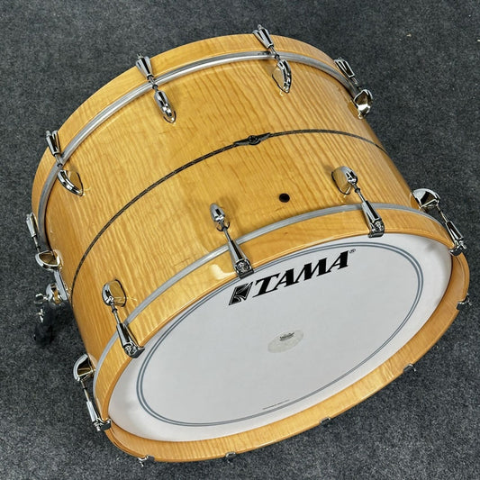 Used Tama Star Maple 4pc Drum Set Natural Curly Maple - Drum Center Of Portsmouth