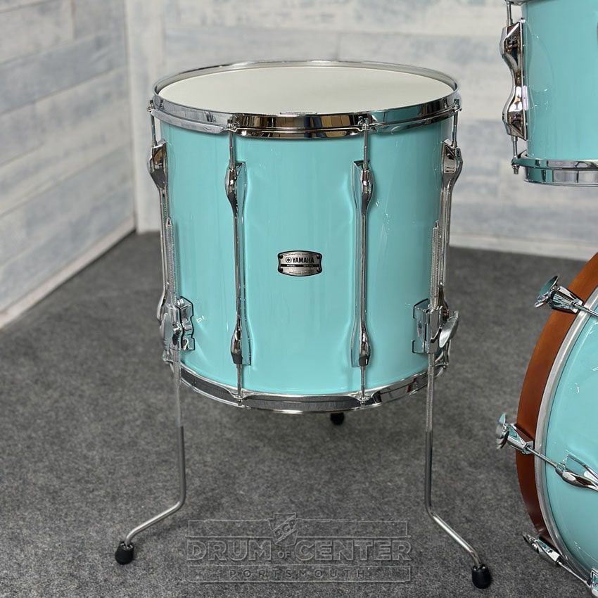 Yamaha Recording Custom 4pc Rock Drum Set Surf Green