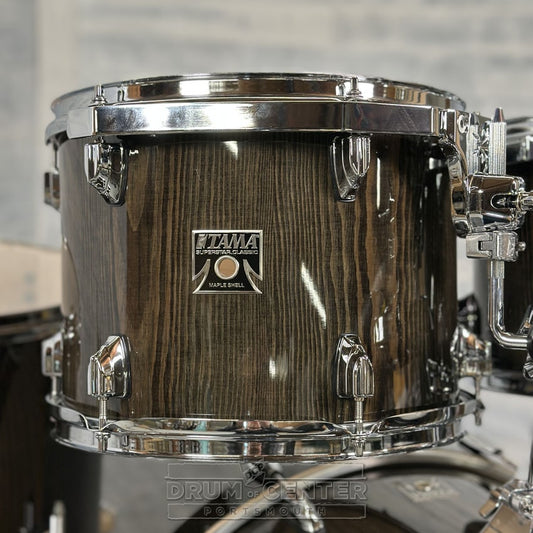 Tama Superstar Classic 5pc Drum Set w/22BD Black Lacebark Pine - Drum Center Of Portsmouth
