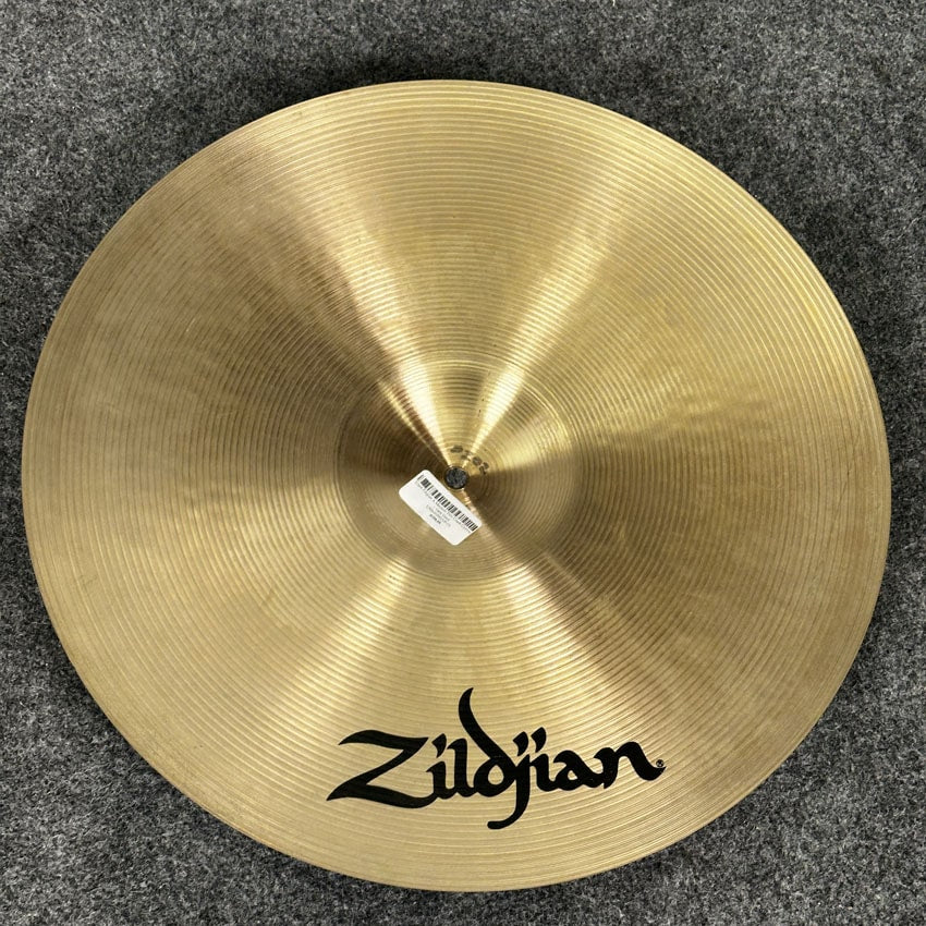 Used Zildjian A Medium Thin Crash Cymbal 20" - Very Good - Drum Center Of Portsmouth