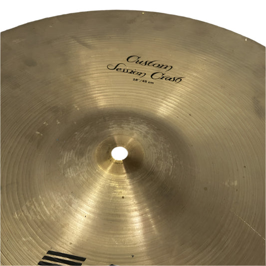 Used Zildjian K Session Crash Cymbal 18" - Good - Drum Center Of Portsmouth