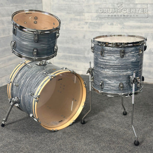 Ludwig Classic Maple 3pc Jazz Drum Set Vintage Blue Oyster - Drum Center Of Portsmouth
