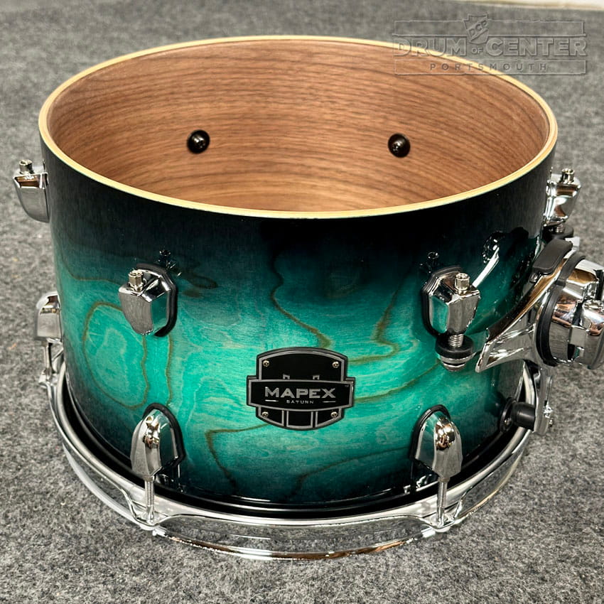 Mapex Saturn VI Rock 4pc Drum Set 22/10/12/16 Marine Teal Burst - Drum Center Of Portsmouth