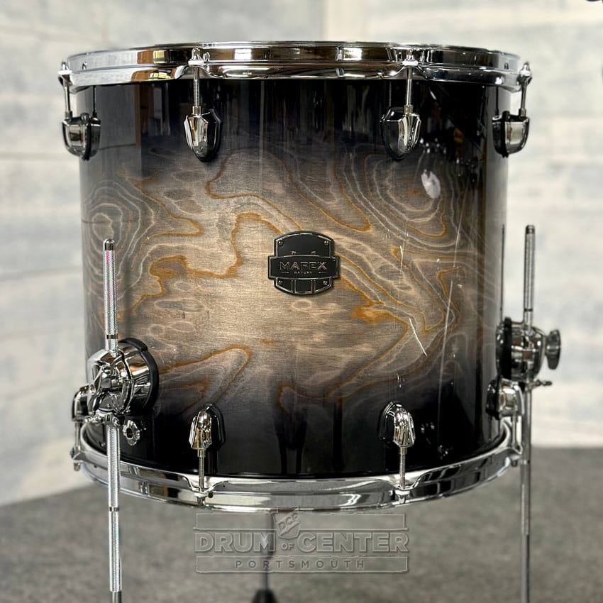 Mapex Saturn VI Rock 4pc Drum Set 22/10/12/16 Black Ink Burst - Drum Center Of Portsmouth