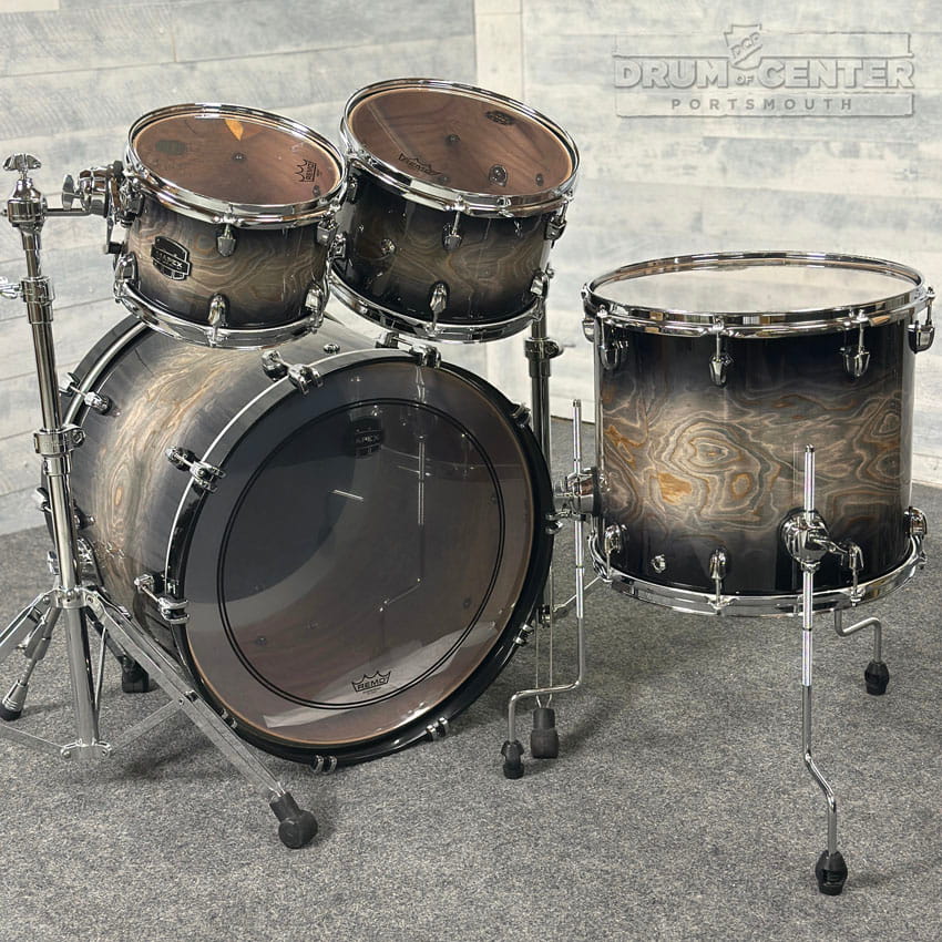 Mapex Saturn VI Rock 4pc Drum Set 22/10/12/16 Black Ink Burst - Drum Center Of Portsmouth