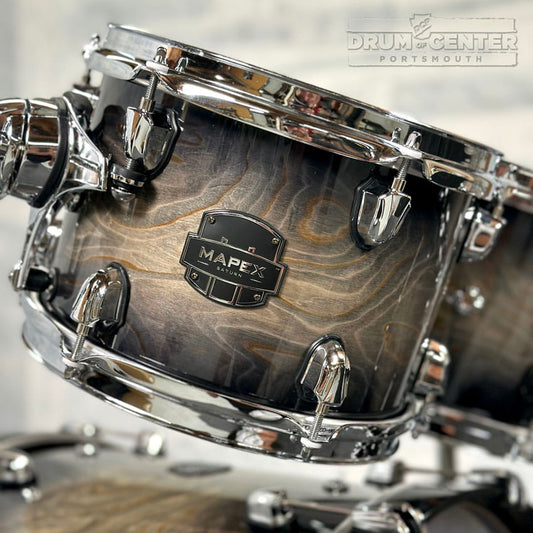 Mapex Saturn VI Rock 4pc Drum Set 22/10/12/16 Black Ink Burst - Drum Center Of Portsmouth