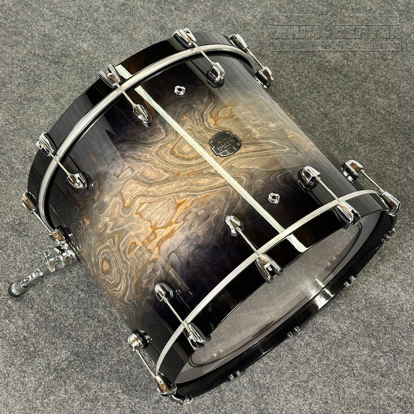Mapex Saturn VI Rock 4pc Drum Set 22/10/12/16 Black Ink Burst - Drum Center Of Portsmouth