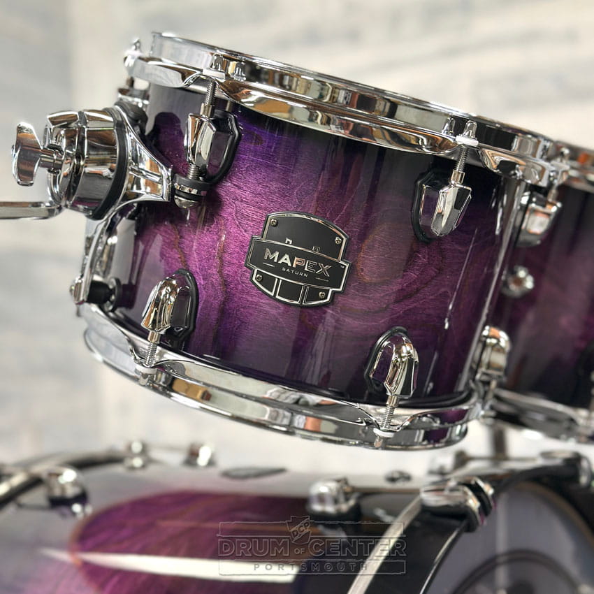 Mapex Saturn VI Rock 4pc Drum Set 22/10/12/16 Royal Purple Burst - Drum Center Of Portsmouth
