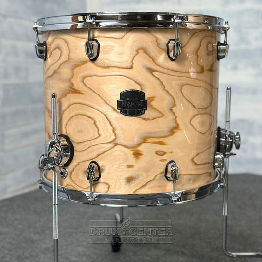 Mapex Saturn VI Rock 4pc Drum Set 22/10/12/16 Exotic Natural Burl - Drum Center Of Portsmouth
