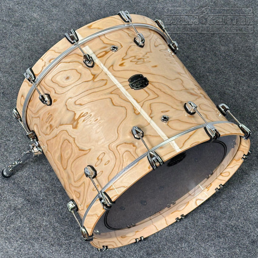 Mapex Saturn VI Rock 4pc Drum Set 22/10/12/16 Exotic Natural Burl - Drum Center Of Portsmouth
