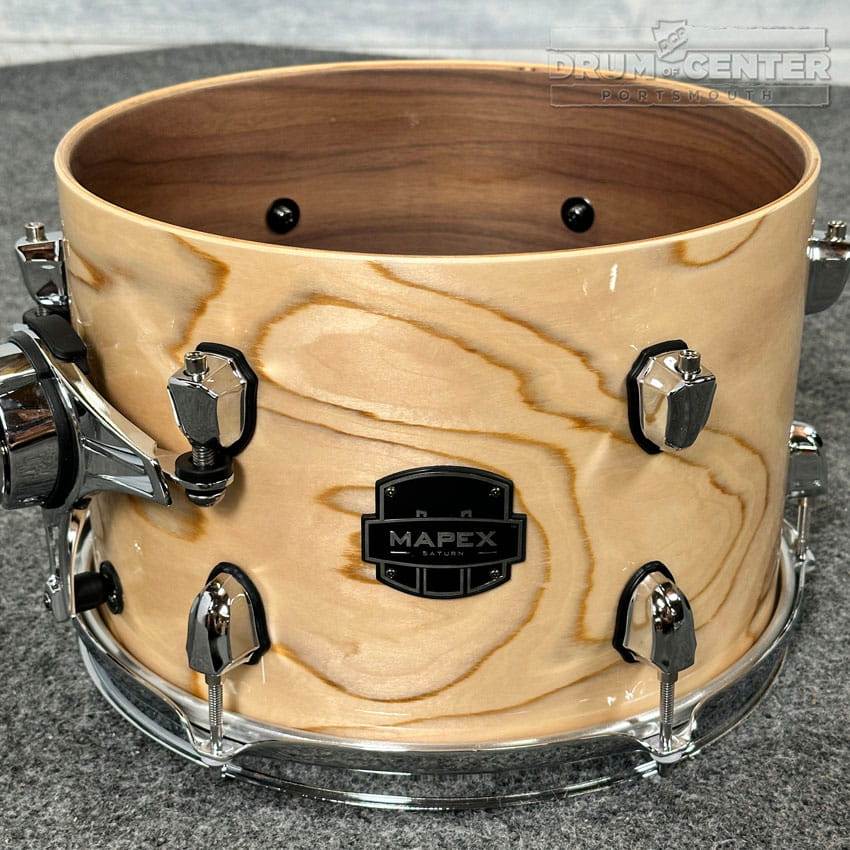 Mapex Saturn VI Rock 4pc Drum Set 22/10/12/16 Exotic Natural Burl - Drum Center Of Portsmouth
