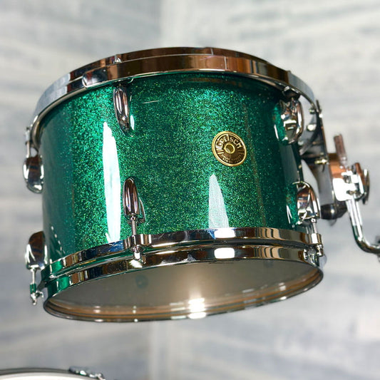 Gretsch USA Custom 3pc Drum Set 22/12/16 Cadillac Green Sparkle - DCP Exclusive! - Drum Center Of Portsmouth