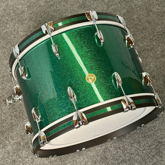 Gretsch USA Custom 3pc Drum Set 22/12/16 Cadillac Green Sparkle - DCP Exclusive! - Drum Center Of Portsmouth