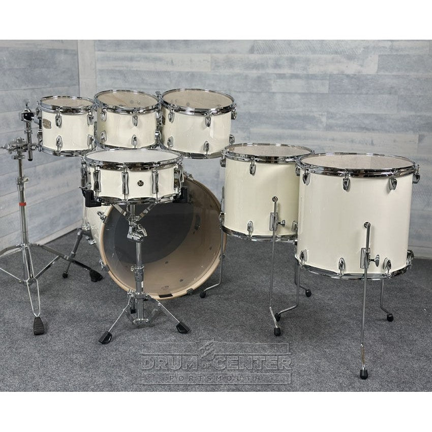 □ AMT WHITE R AMTWHTR-HT #7-PW ＜未使用＞ Yamaha Stage Custom Birch 7pc Drum Set 22/8/10/12/14/16/14 Classic Whi