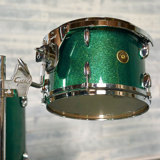 Gretsch USA Custom 3pc Drum Set 18/12/14 Cadillac Green Sparkle - DCP Exclusive! - Drum Center Of Portsmouth